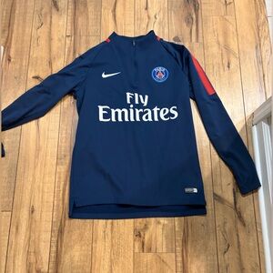Nike Fly Emirates Authentic Half Zip Jersey